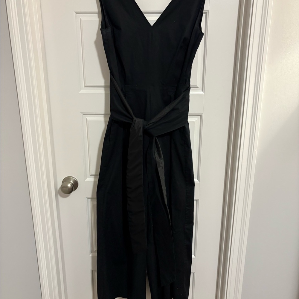 J Crew Black Sleeveless Jumpsuit